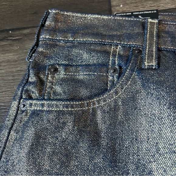 Levi's Pride Collection 517 Bootcut Gold Jeans Size 29x30 - Picture 11 of 11